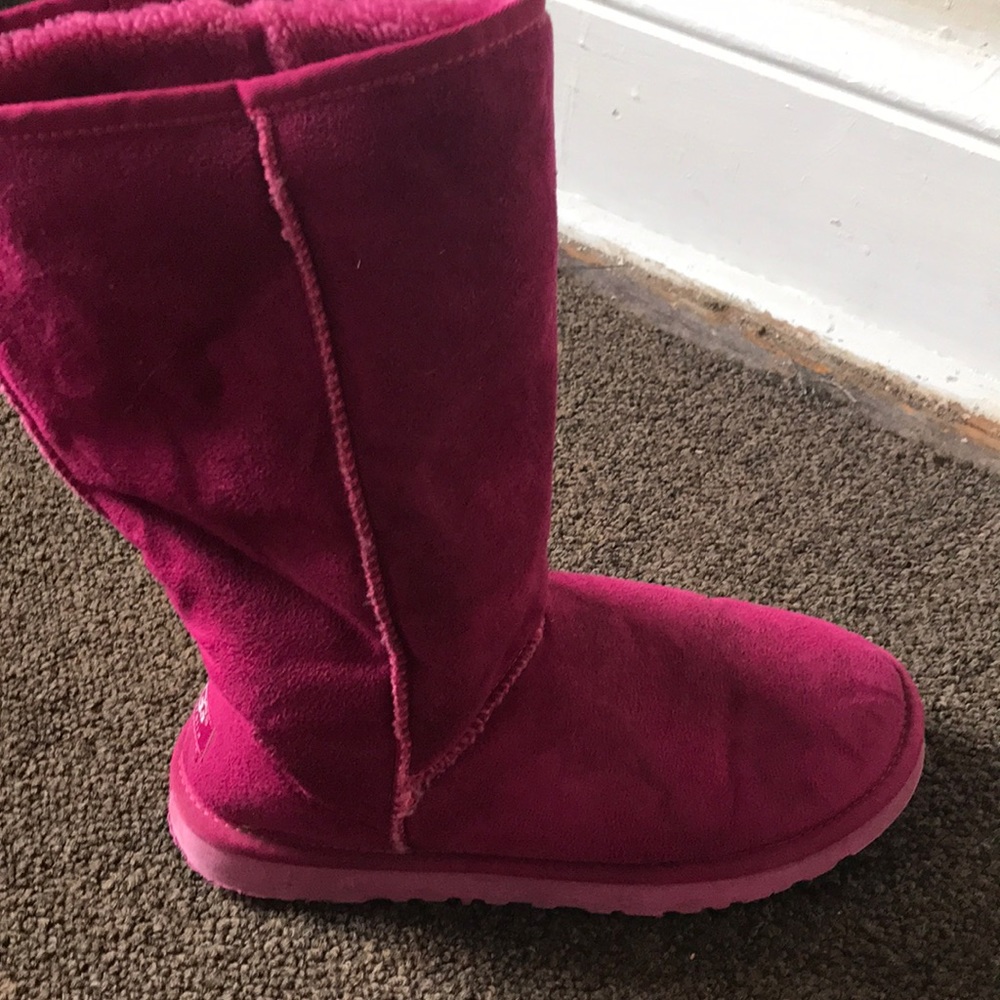 Ugg boot!!  (rare in color) worn only a few times